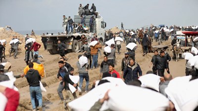 Gallery - 	EU mở hành lang hàng hải đưa viện trợ tới Gaza